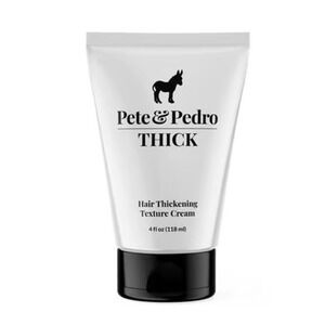 Pete & Pedro THICK Hair Thickening Texture Cream 4oz Medium Hold High Shine